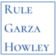 Logo for Rule Garza Howley LLP Washington DC Antitrust Law Firm